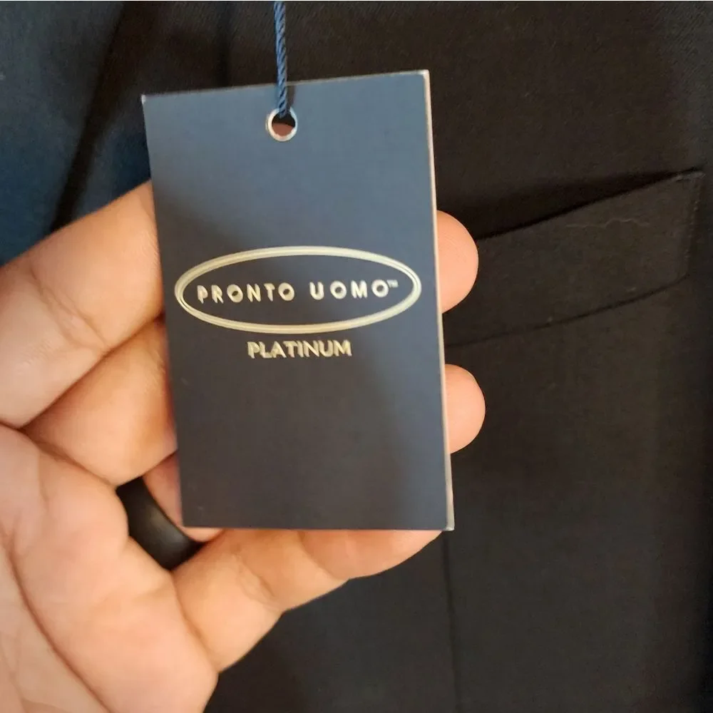 Men's Pronto Uomo Platinum 100% Wool blazer, size 48R